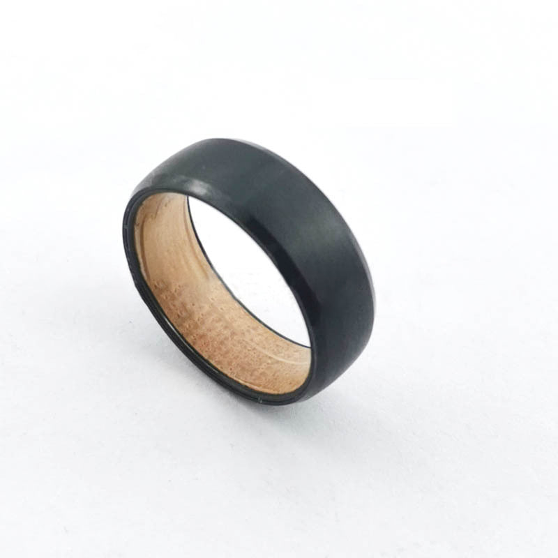 Men Tungsten Carbide Combo Ring Fashion Accessory