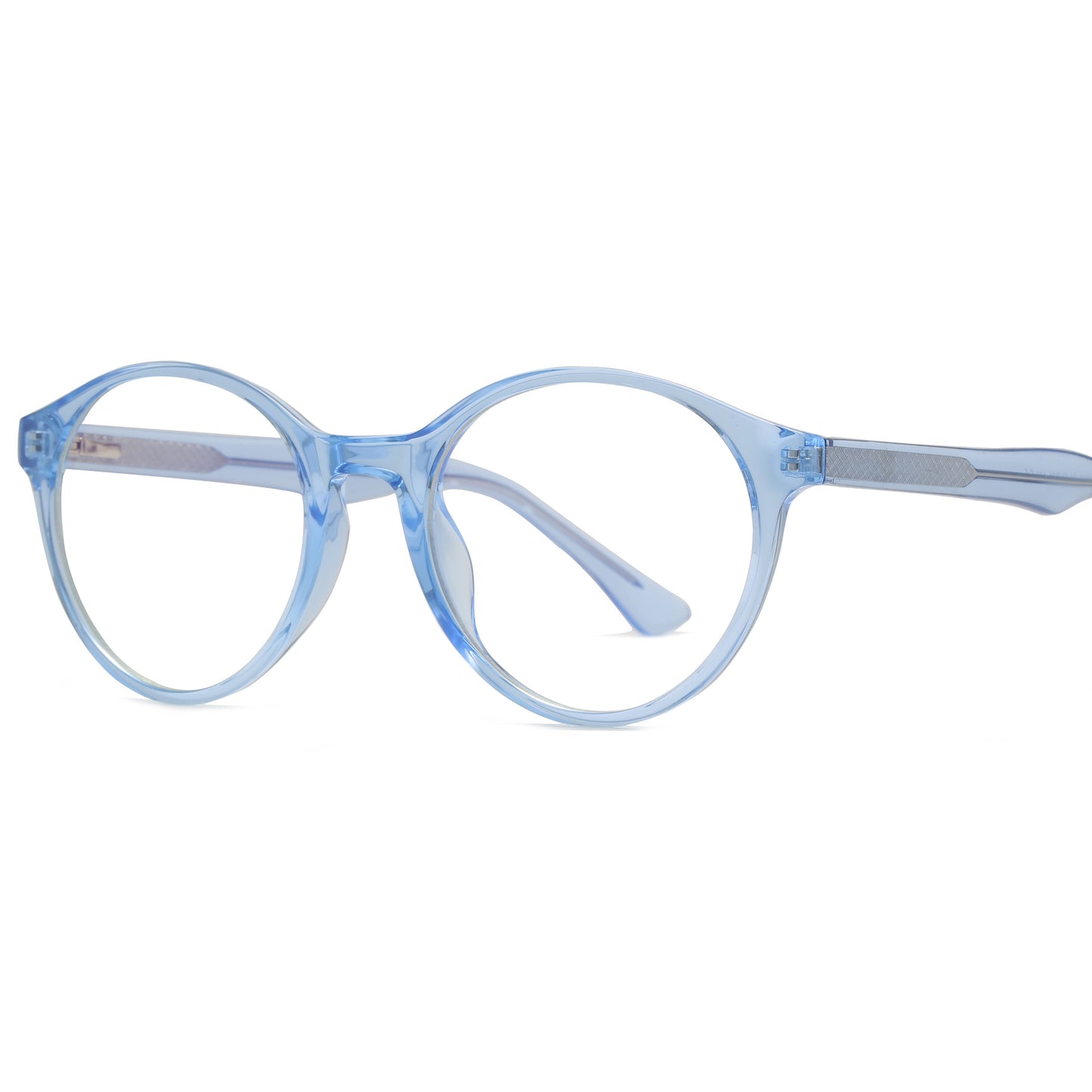 Anti-blue round glasses