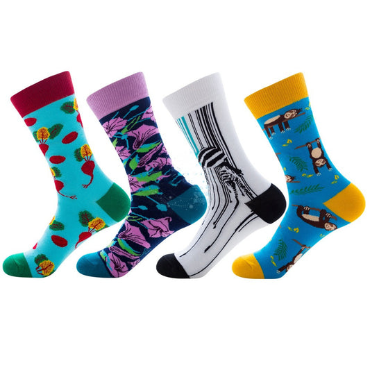 Medium sock personality female socks