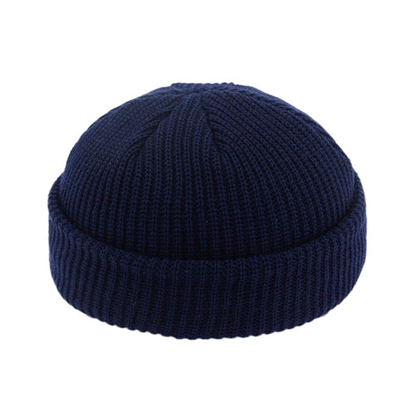 Dome warm short woolen cold hat