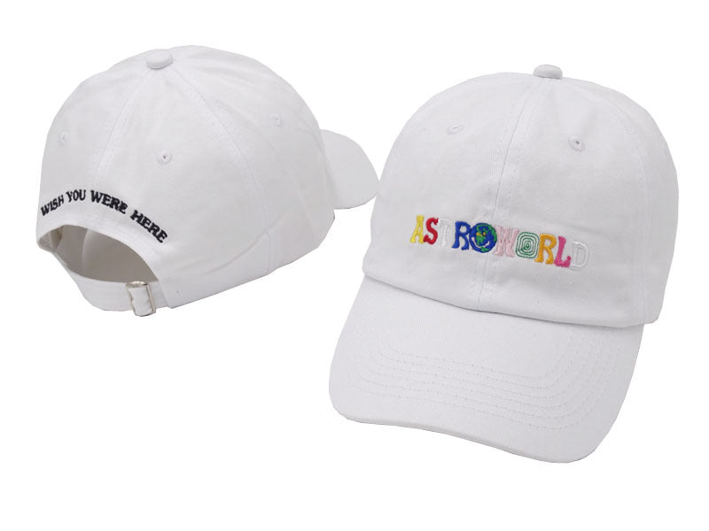Embroidered letters Travis Scott Astroworld cap