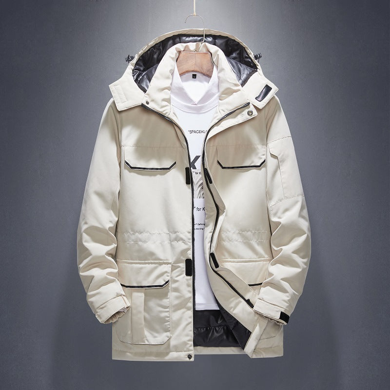 Youth Tooling Padded Hooded Jacket Men