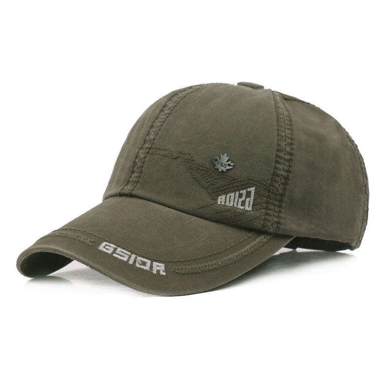 Peaked Cap Men's Cotton Baseball Cap