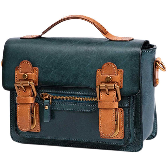 Ladies Single Shoulder Messenger Bag Large Capacity Leather Handbags
