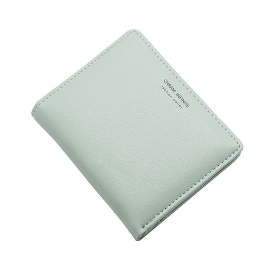 Korean Letters New Thin And Light Wallet