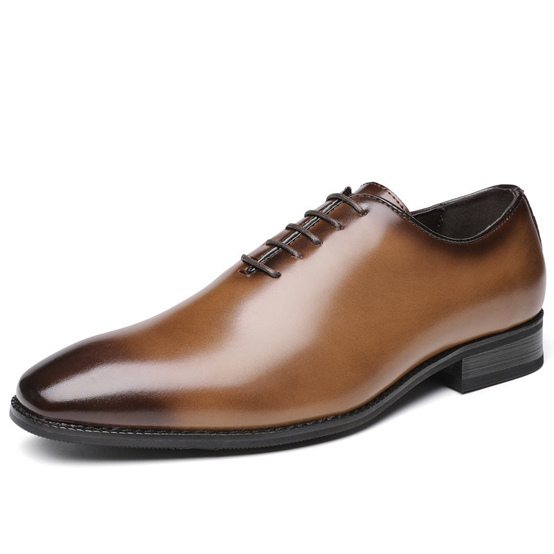 New Leather Hand-Polished Business Shoes For Men