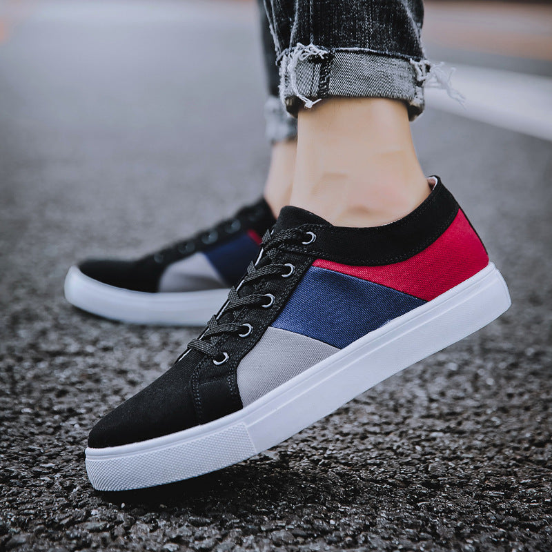 2020 New Canvas Shoes Men Big Shoe 46 47 Man Sneakers Shoes