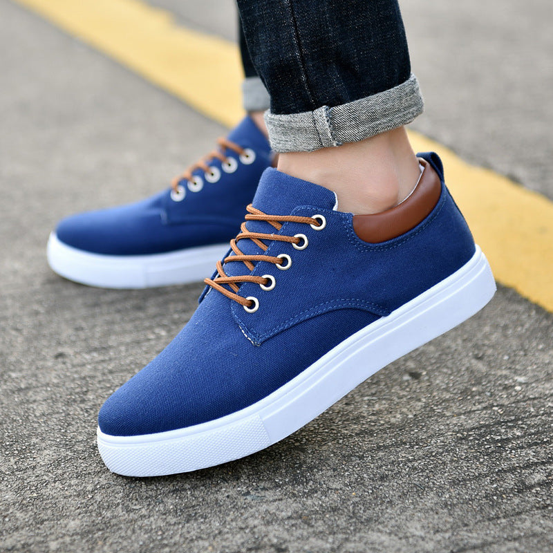 2020 New Canvas Shoes Men Big Shoe 46 47 Man Sneakers Shoes