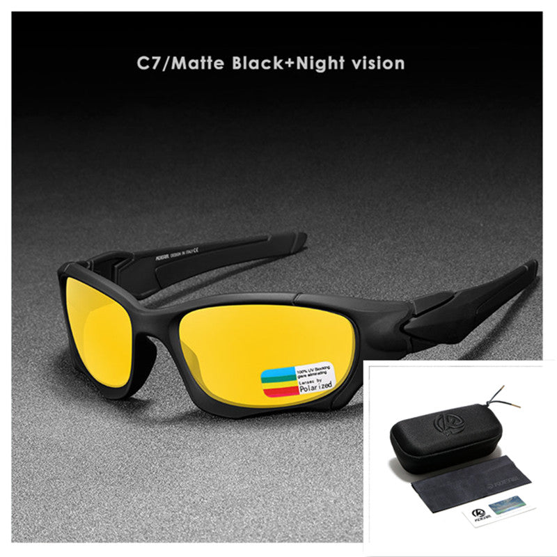 Riding Glasses Polarized Sunglasses Men Outdoor Sports Fishing Night Vision Goggles