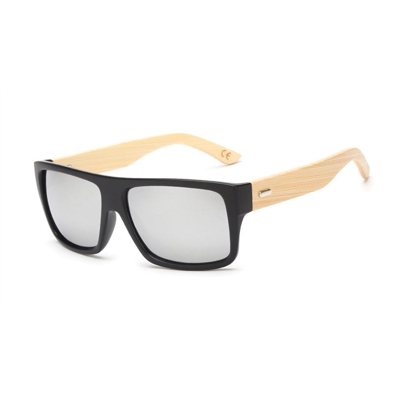 Retro Wooden Bamboo Leg Glasses Men And Women Sunglasses