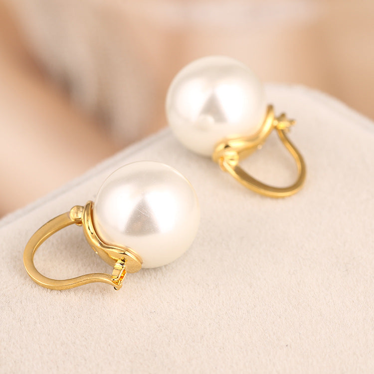 Fashion Explosion Single Pearl Ear Hoop Earring Women Earrings Jewelry