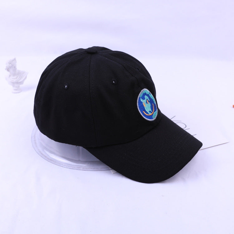 Earth Embroidery New Casual Baseball Cap