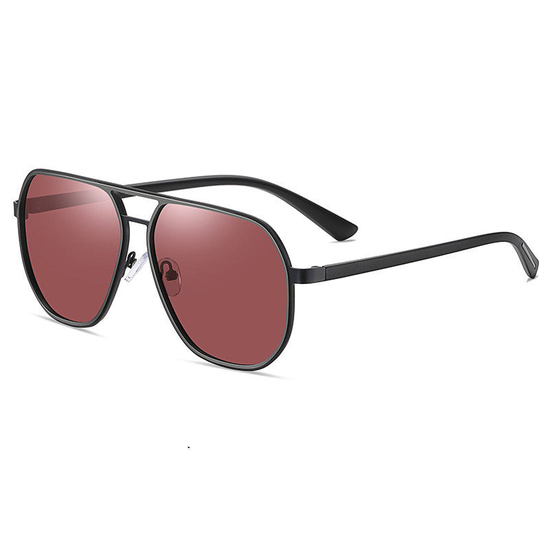 Fashion Sunglasses Men Polarized Sunglasses Driving Toad Mirror Classic Big Frame Sunglasses