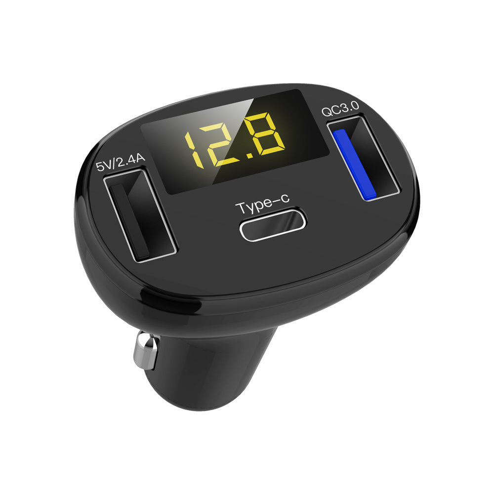 C02 Car Charger Digital Display Car Charger