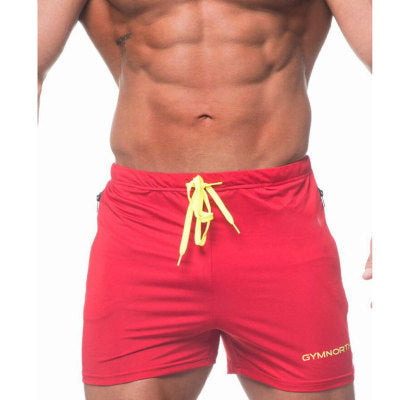 Mens Quick-drying Fitness Swimming Trunks Swimwear Sports Gym Run Shorts Casual Summer Beach Board Shorts