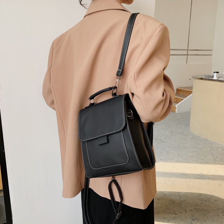 Ladies Fashion Backpack Shoulder Bag Can Shoulder Simple Messenger Bag