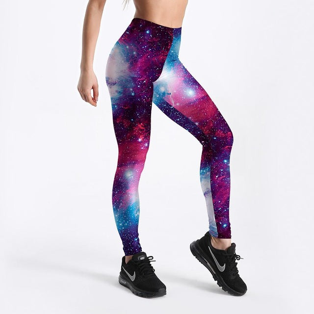 European And American Skull Digital Print Leggings