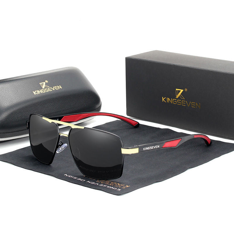 Sunglasses For Men And Women With Tthe Same Sunglasses, Handsome And Anti-ultraviolet Driving Glasses