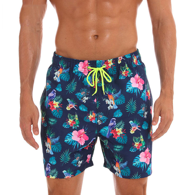 Men's Beach Pants Quarter Print Shorts