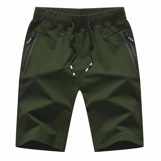 Men's Knitted Five-point Pants Sports Shorts