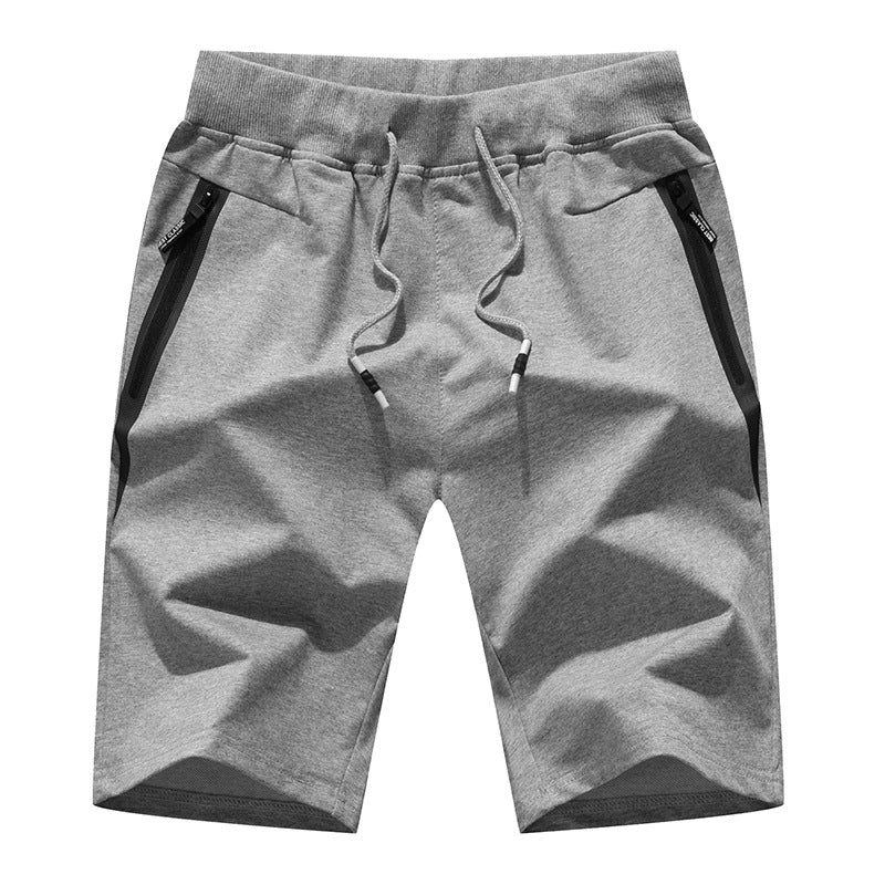 Men's Knitted Five-point Pants Sports Shorts