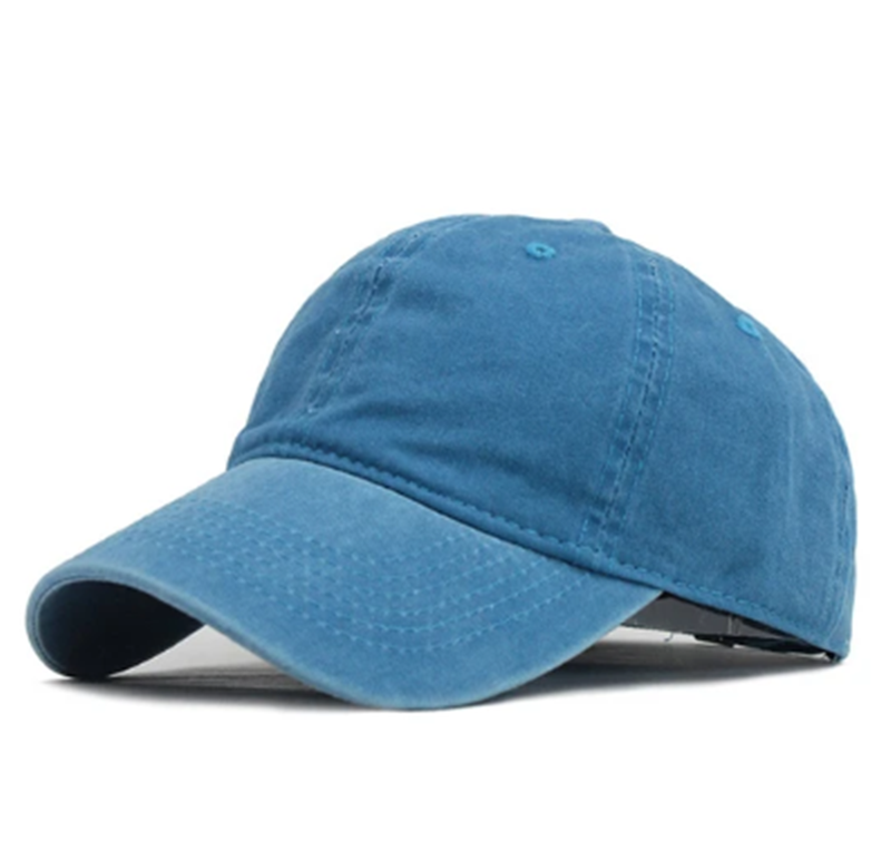 Solid Color Baseball Cap Couple Wash Cap Men