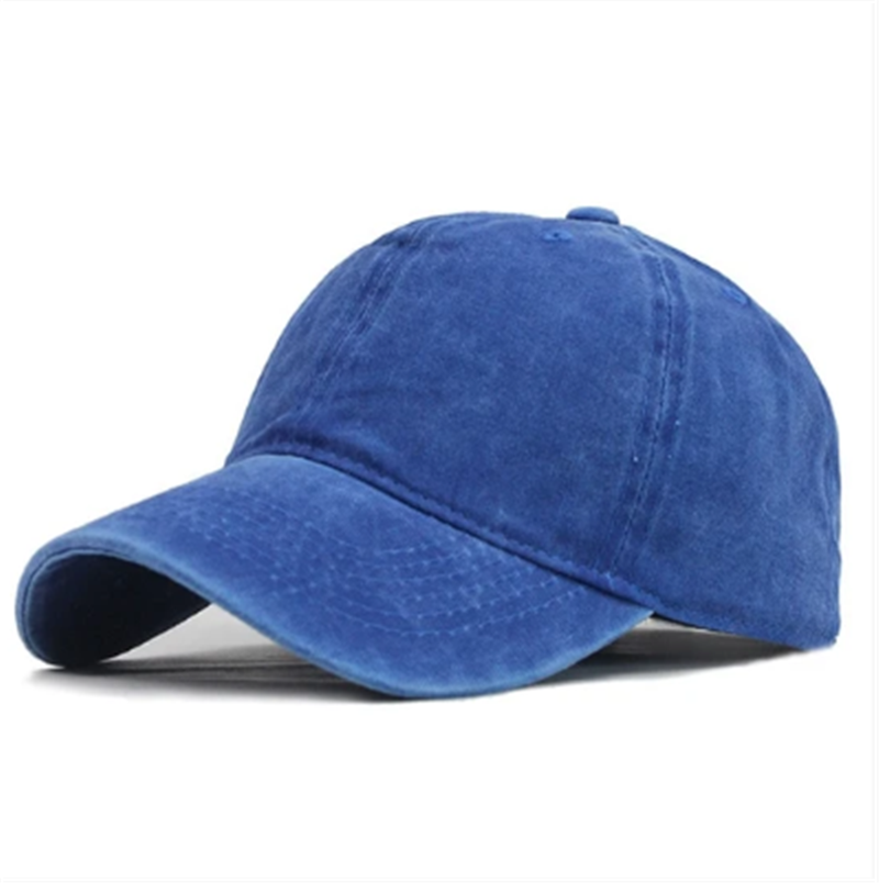 Solid Color Baseball Cap Couple Wash Cap Men