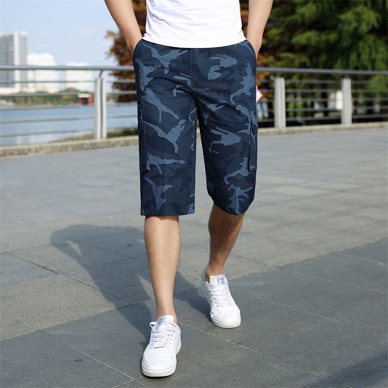 Camouflage Casual Sports Cargo Shorts