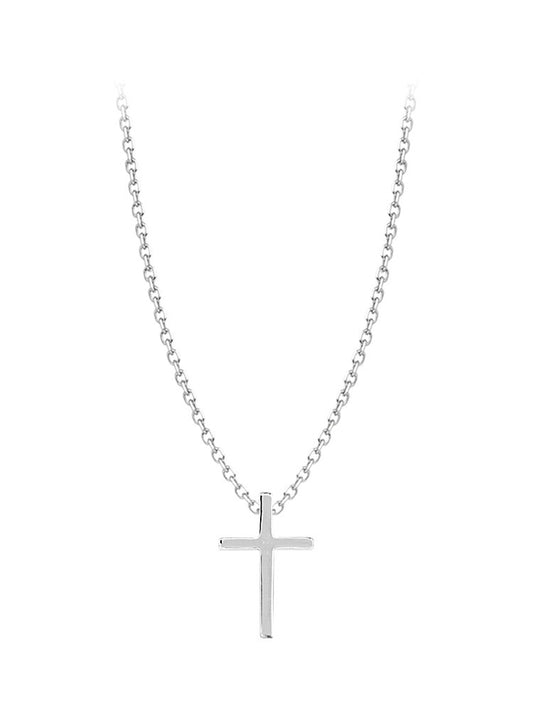 Simple Personality Cross Necklace Women