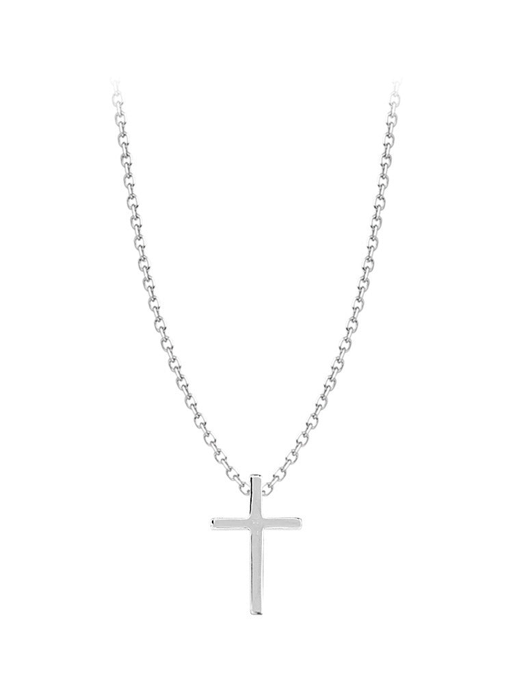 Simple Personality Cross Necklace Women