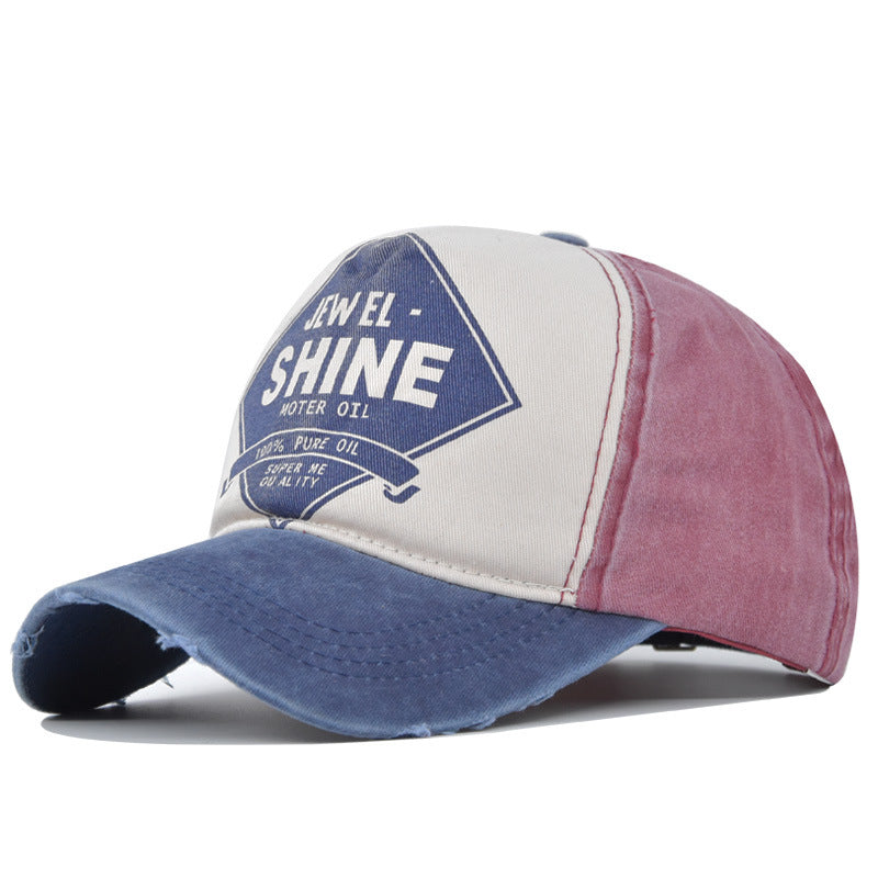 Retro Cap Contrast Color Baseball Cap