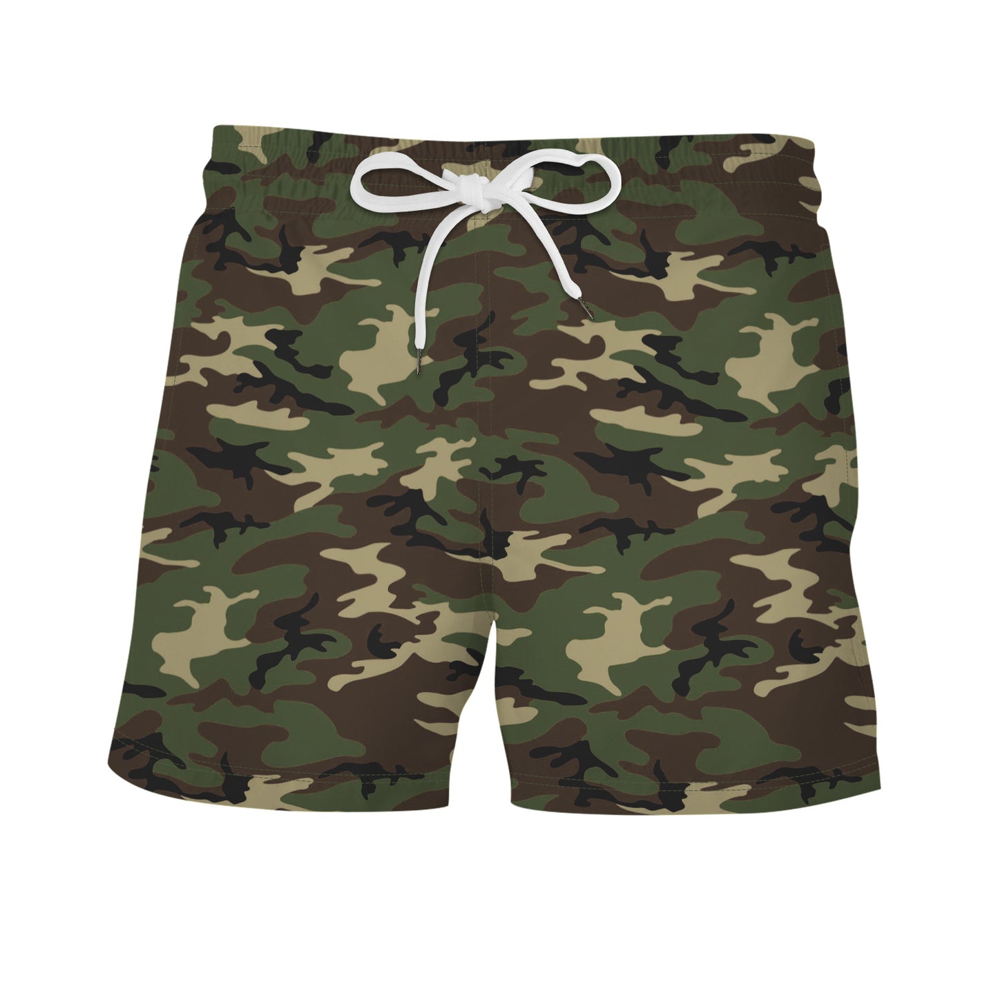 Pineapple Digital Print Men's Beach Shorts