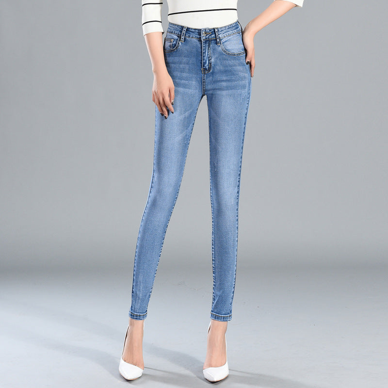 Slim-Fit Petite Pencil Jeans