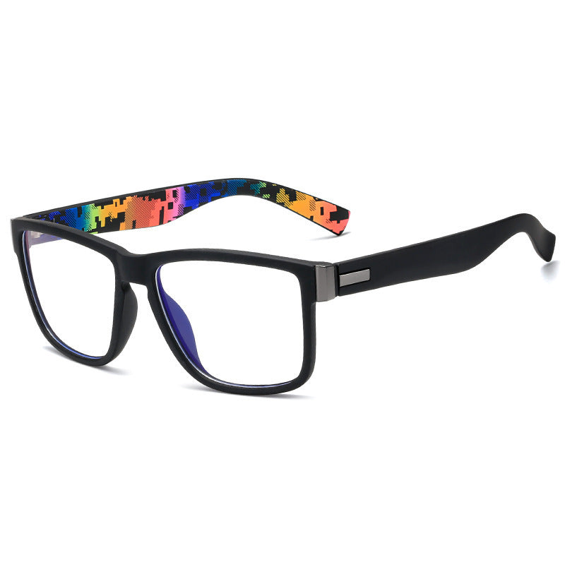 Sports Anti-blue Glasses Retro Personality