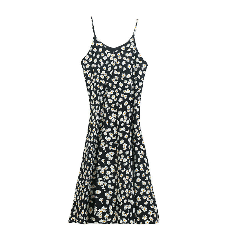 Floral Halter Dress Summer Fashion For Women