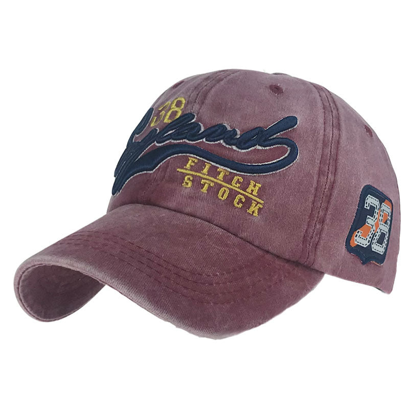 Fashion Simple Embroidery Baseball Cap