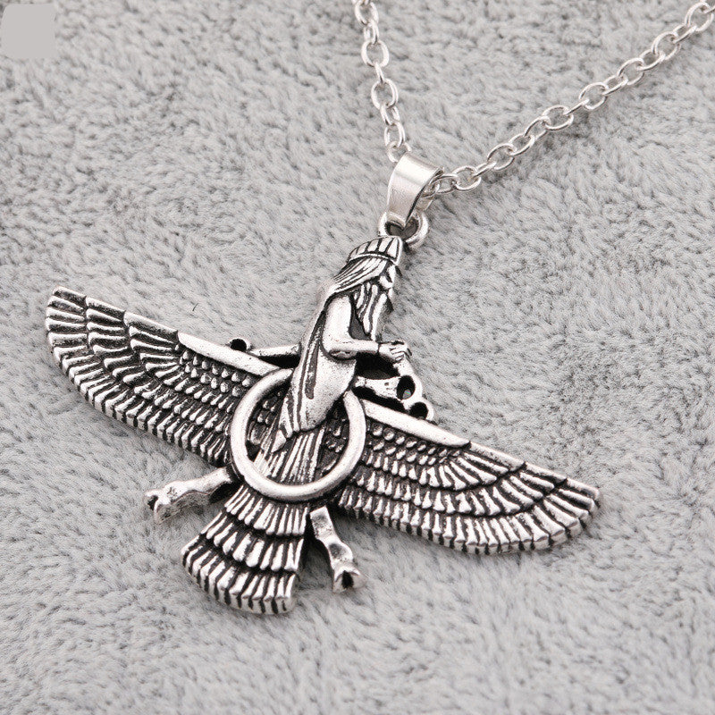 Wings Men And Women Love Necklace