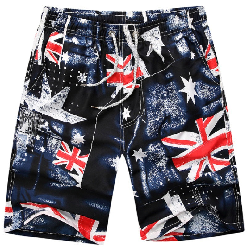 Mens Swim Trunks Quick Dry Swim Shorts with Mesh Lining Funny Swimwear