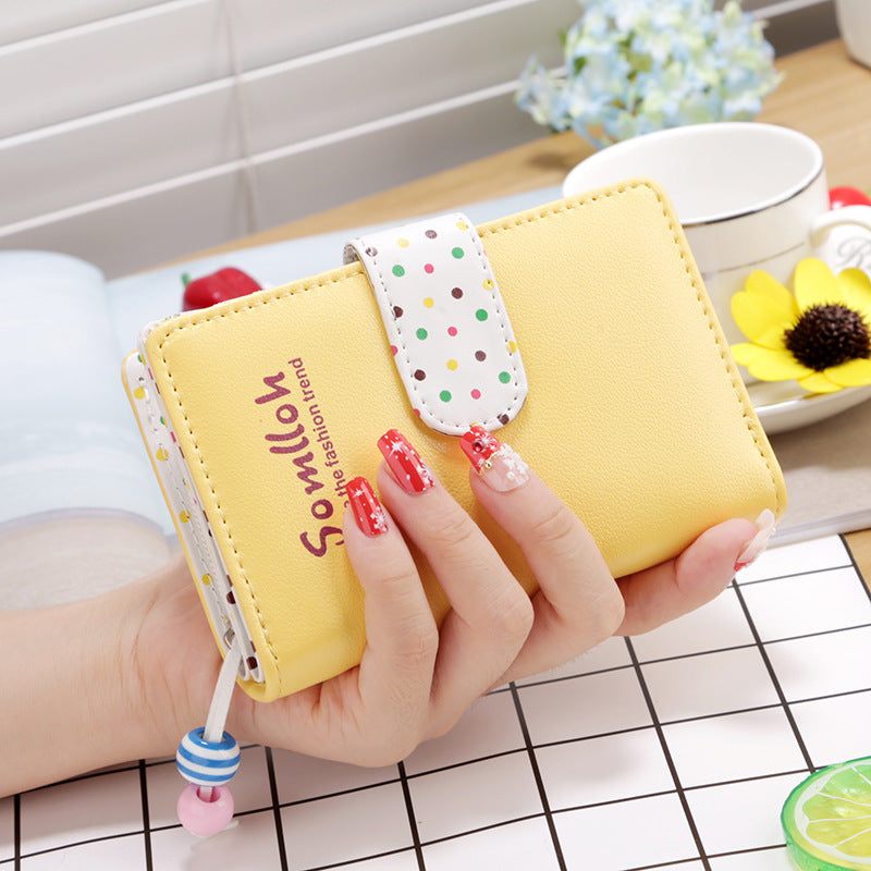 Korean Women's Mid-length Wallet