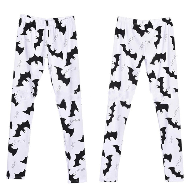 Printed Pattern Leggings Women's Trousers