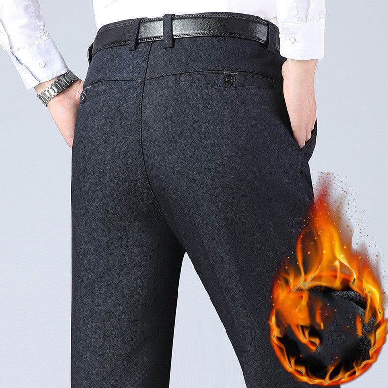 Dress pants lamb down casual pants