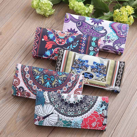 Fashion ladies printed wallet