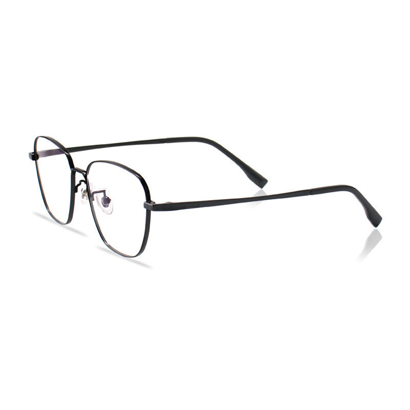 Men's retro anti-blue light myopia glasses