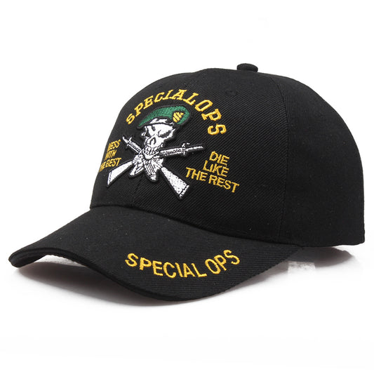 Skull pattern casual baseball cap sports hat