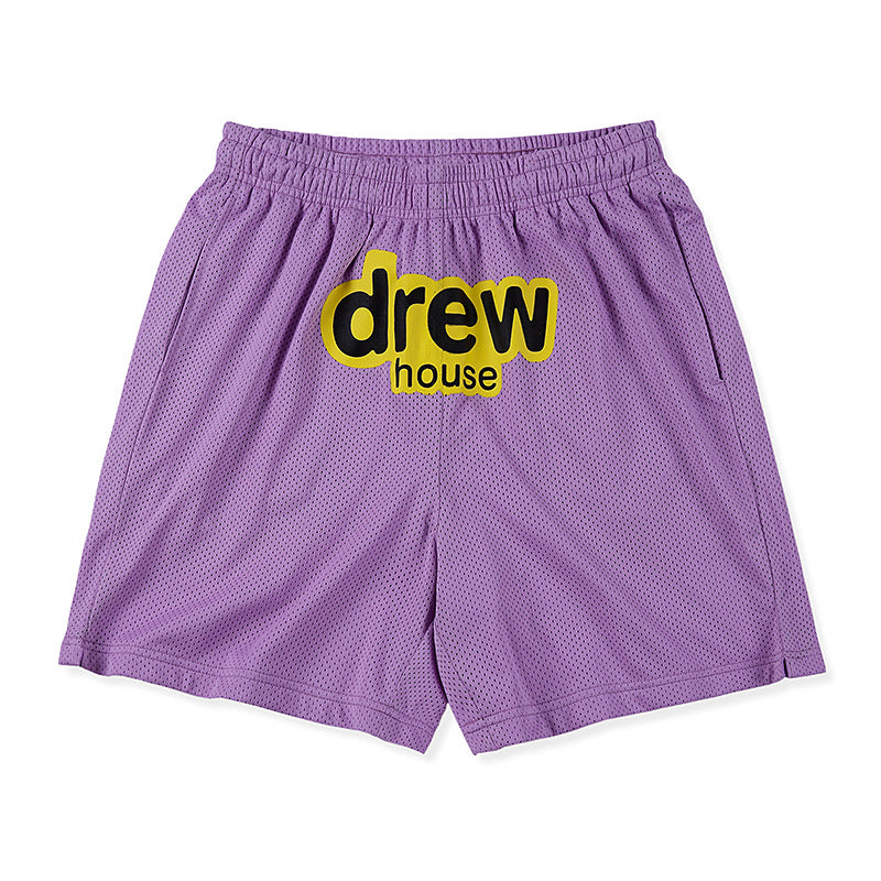 Smiley printed casual shorts