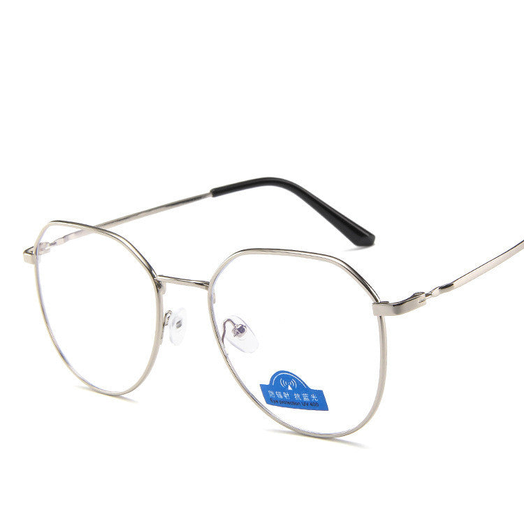 Metal anti-blue light fashion glasses frame