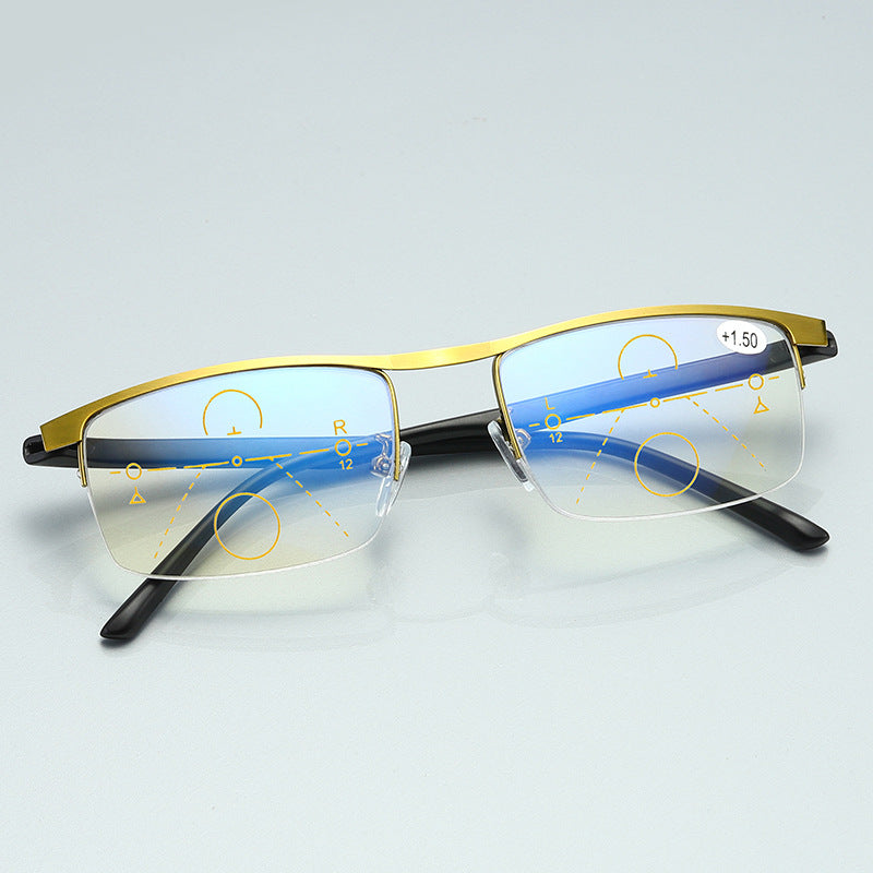 Anti-blue reading glasses