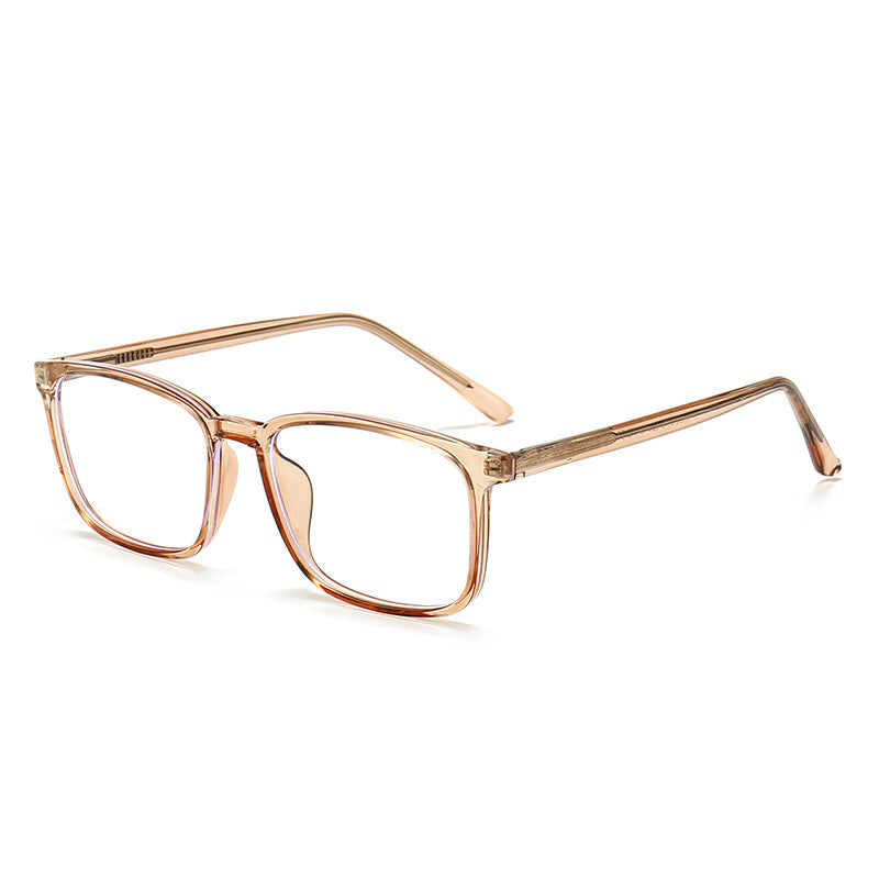 Transparent anti-blue glasses frame