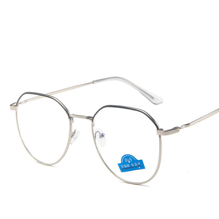 Metal anti-blue light fashion glasses frame