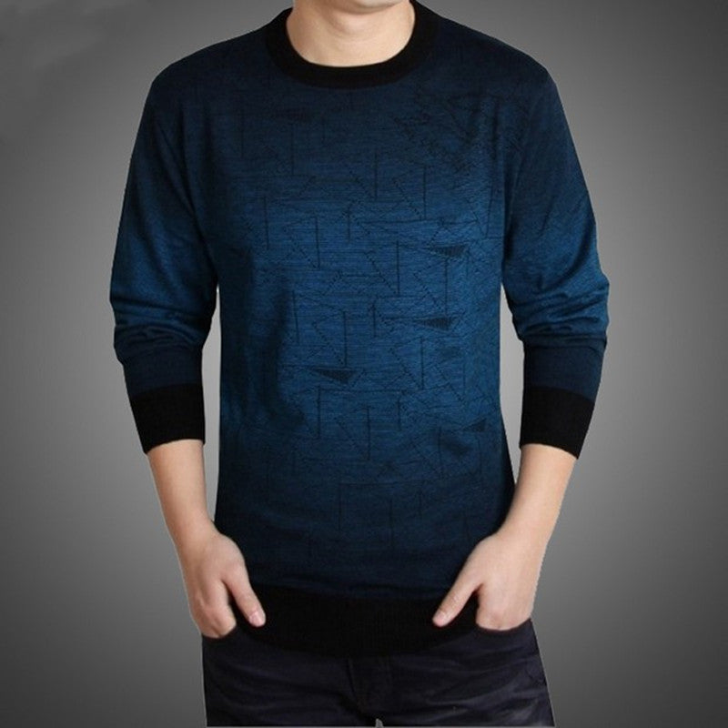 Long sleeve t-shirt middle-aged men